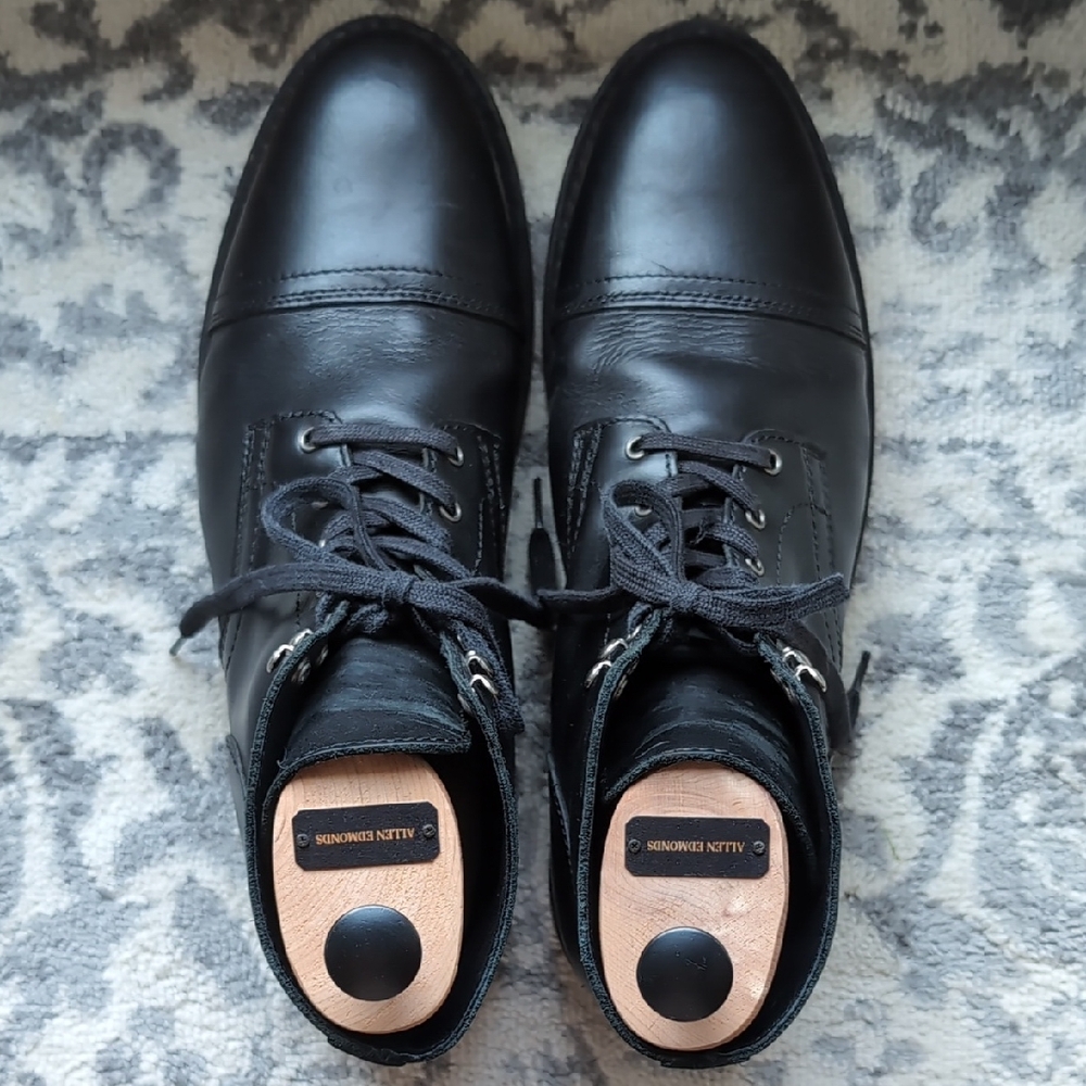 Thursday Boot Company Black Leather Men's Boots